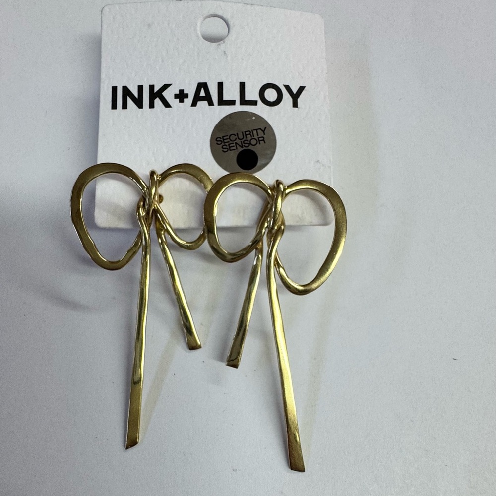 ALLOY Gold Vintage Bow Accessories